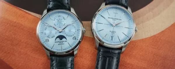 Baume & Mercier presenta la colección Clifton Ice Blue