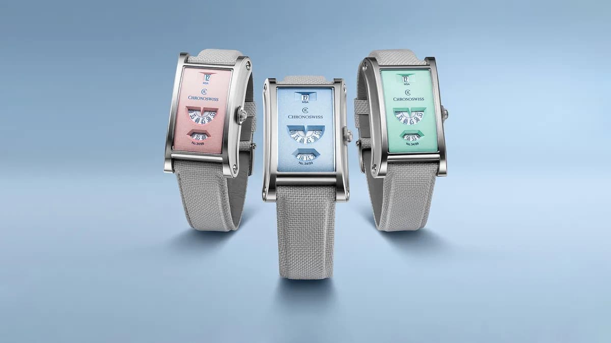 Chronoswiss Neo Digiteur Pastel Code: Un nuevo enfoque en la relojería mecánica