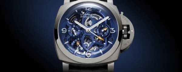 Presentamos el Panerai Luminor Tourbillon GMT Titanio PAM01784