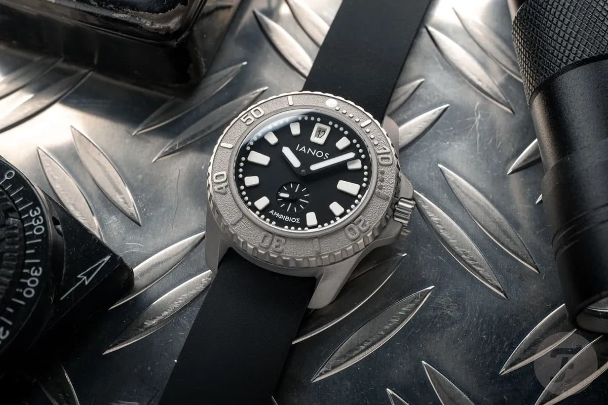 Ianos presenta el nuevo Amfivios, un reloj de buceo funcional y ergonómico