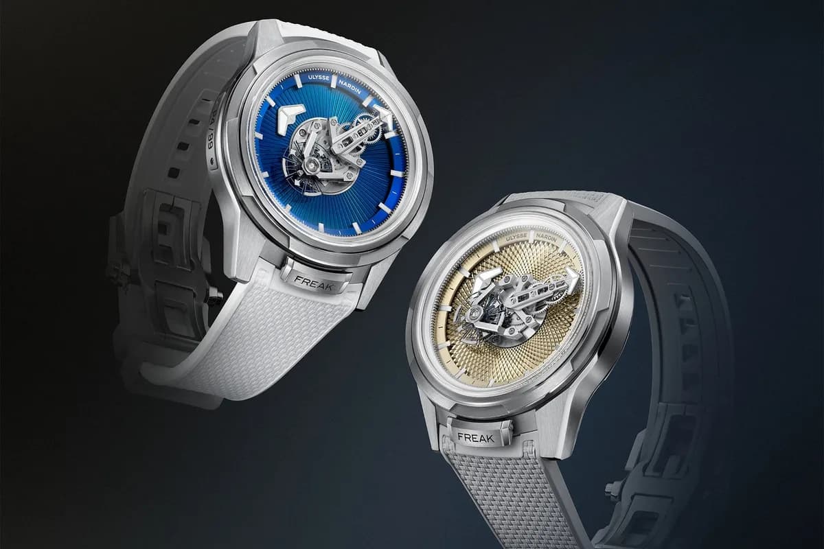 Ulysse Nardin presenta el Freak One en esmalte azul y guilloché