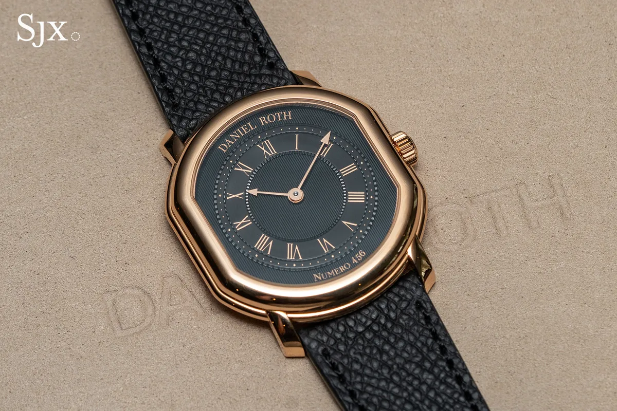 Reloj Daniel Roth Extra Plat en Oro Rosa Gilt: Elegancia y Diseño Refinado